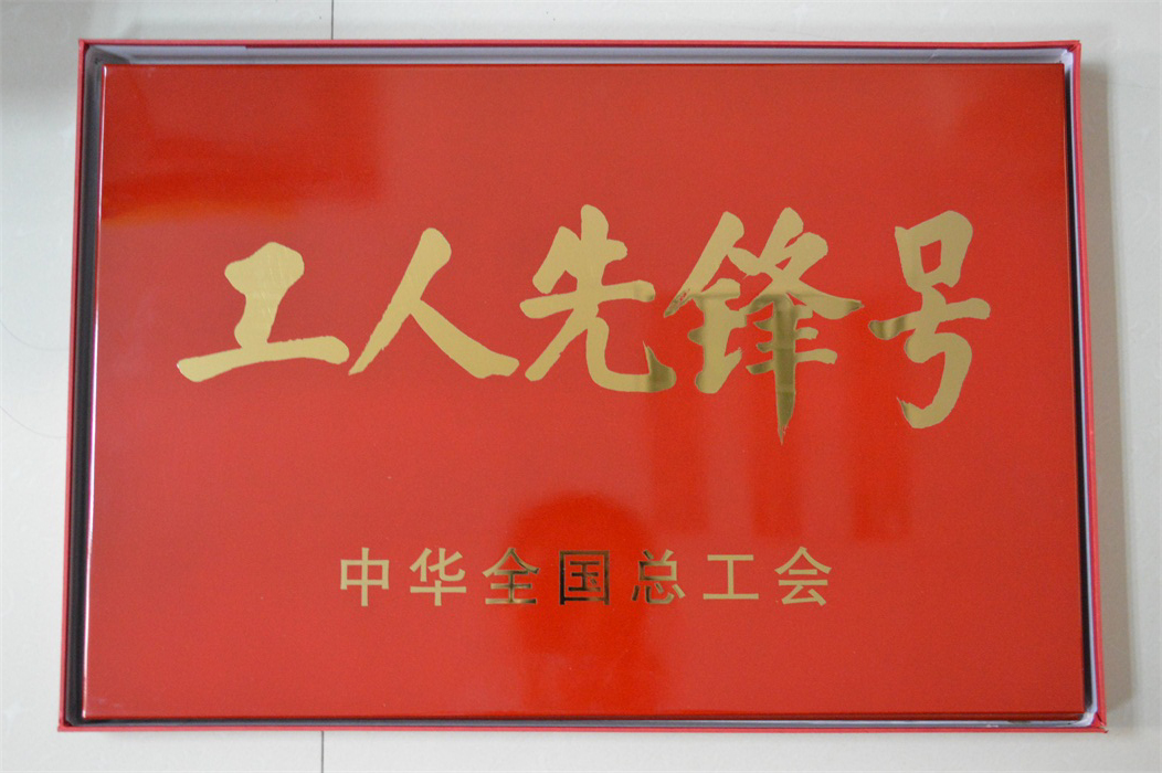 平潭分公司技術管理部-2015年中華全國總工會“工人先鋒號”獎牌.JPG